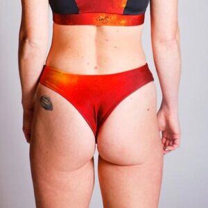 Fire Brazilian Bikini Bottom